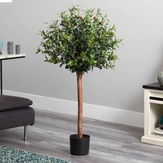 4ft. Potted Olive Topiary Tree